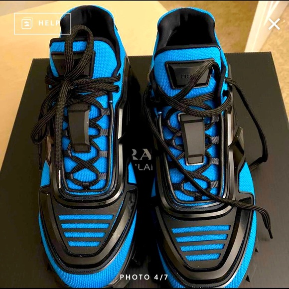 Men Prada sneakers size 10 US size 9 UK - Picture 2 of 6